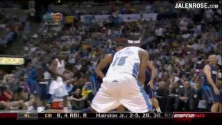 Nuggets vs Mavericks Game 5 5\/13\/09 - 2009 NBA Playoffs - Jalen Rose on ESPN