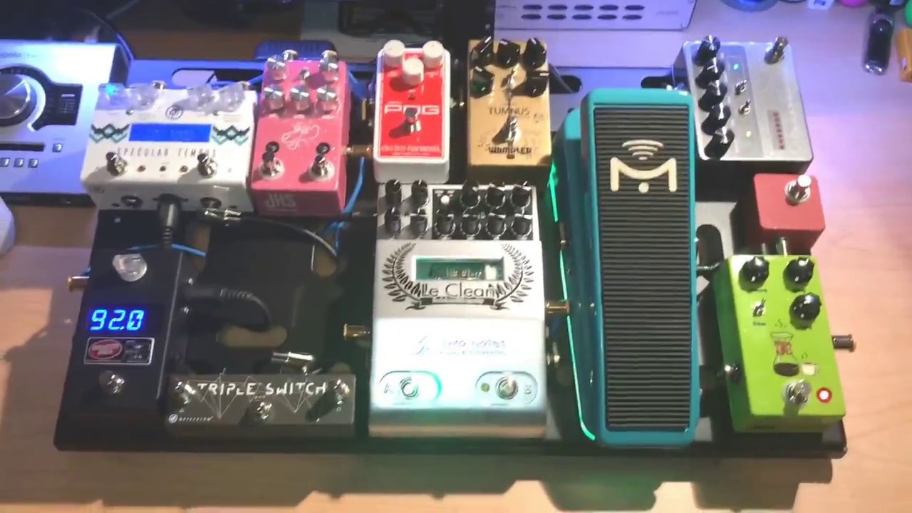 Specular Tempus - Triple Switch - Pedal Board Set-Up