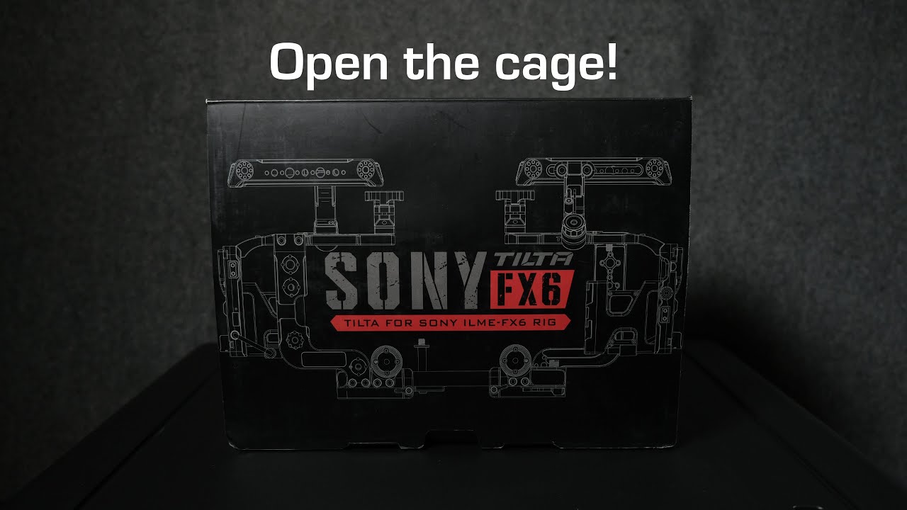Unboxing the Tilta Camera Cage for Sony FX6 (Advanced Kit)