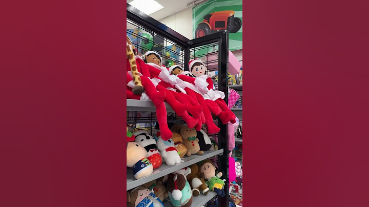 JUMBO Elf on the Shelf ❤️🥰🎄 #christmas #elves #holidays #plushies