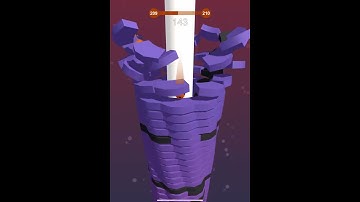 Stack Ball 3D Level 209 Gameplay (iOS,Andriod) #shorts