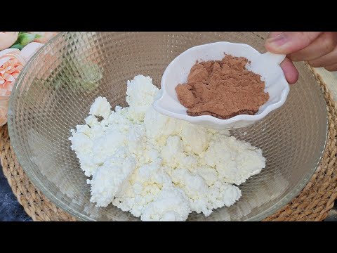 БЕРУ ТВОРОГ И КАКАО! СЫРНИКИ ТЕПЕРЬ НЕ ДЕЛАЮ! НАШЛА РЕЦЕПТ ПРОЩЕ И ВКУСНЕЕ. Боже как вкусно.