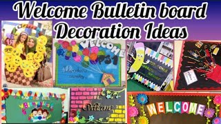 preschool Welcome bulletin board/Notice board decoration ideas/Bulletin board decoration ideas.. screenshot 2