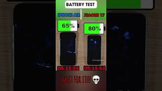 Slim vs Beast 😳 iPhone Air vs Xiaomi 17 Battery Test!