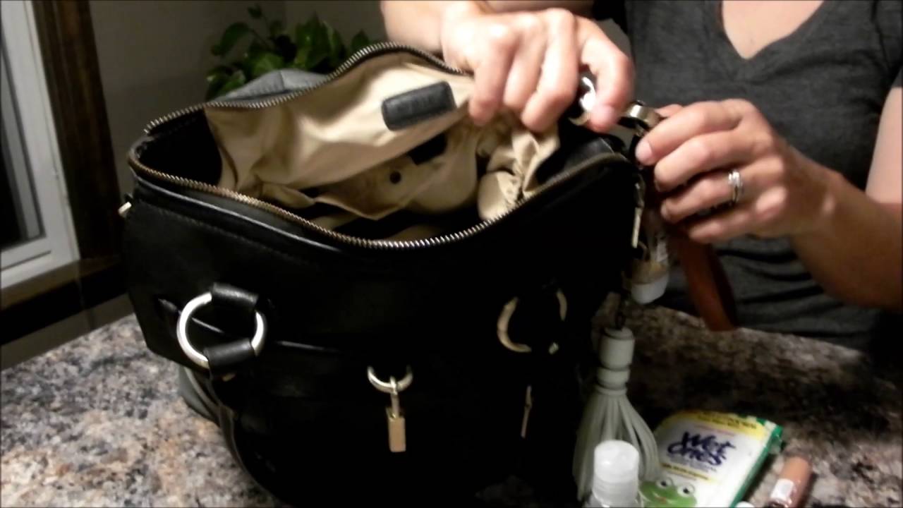 Special Needs Newlie Louise Backpack Diaper Bag Review - YouTube