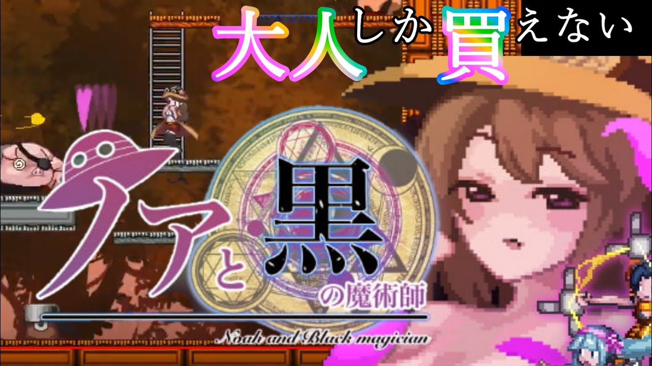 ノアと黒の魔術師 大人しか買えないアクションパズル Noa And Black Sorcerer Youtube ノアと黒の魔術師 大人しか買えないアクションパズル Noa And Black Sorcerer Youtube
