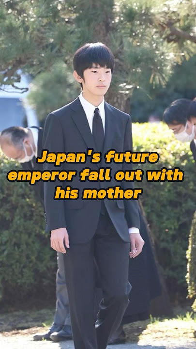 Will Japan's future emperor fall out with his mother and leave the royal family like his