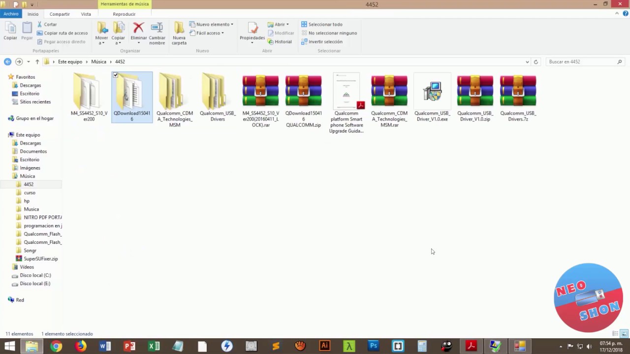 gente chismosa m4 ss4452 flashear (ROM) telcel
