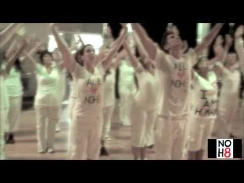 A dance to support the NOH8 campaign by Nolan Robert