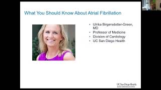 What You Should Know About Atrial Fibrillation with Ulrika Birgersdotter-Green, MD