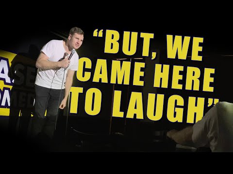 Heckler takes comedian by surprise