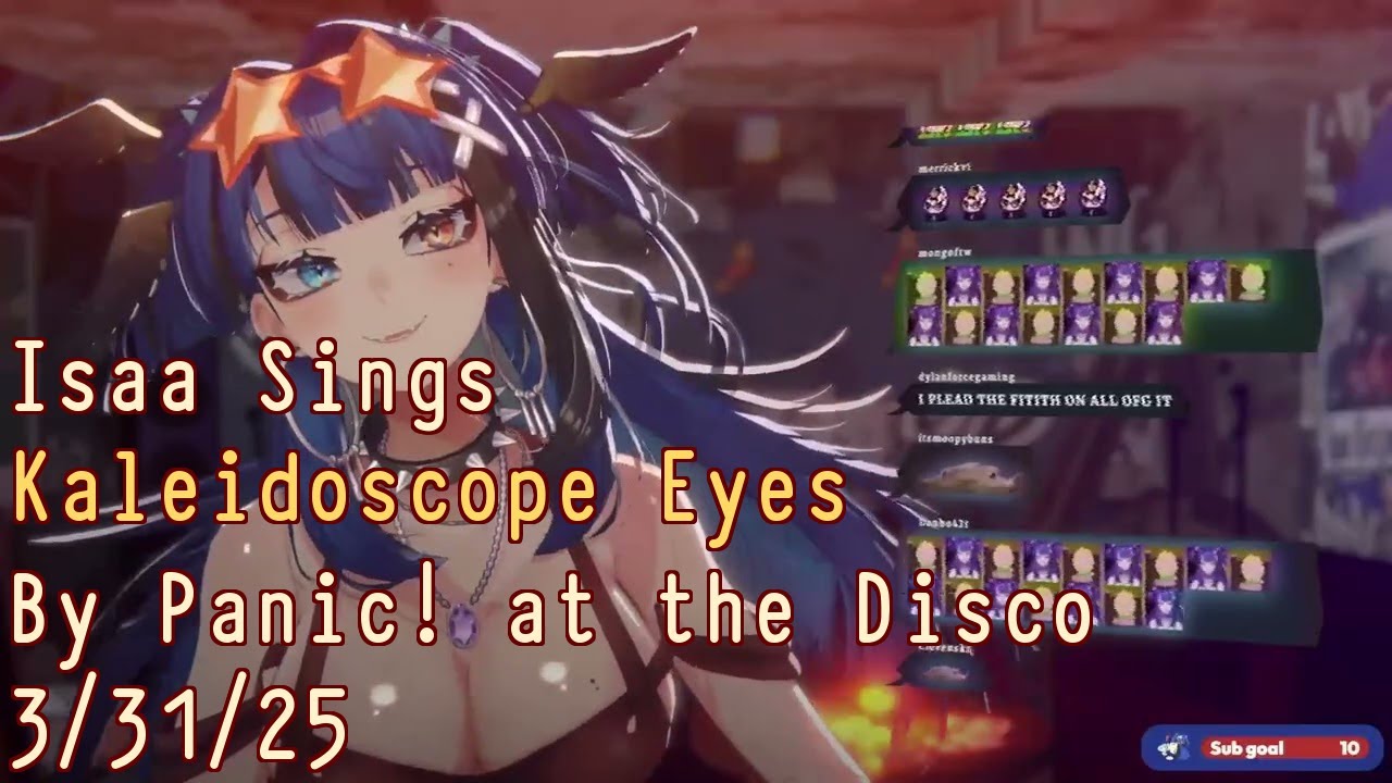 Isaa Corva Sings "Kaleidoscope Eyes" Panic! At the Disco | Music Monday 3/31/25