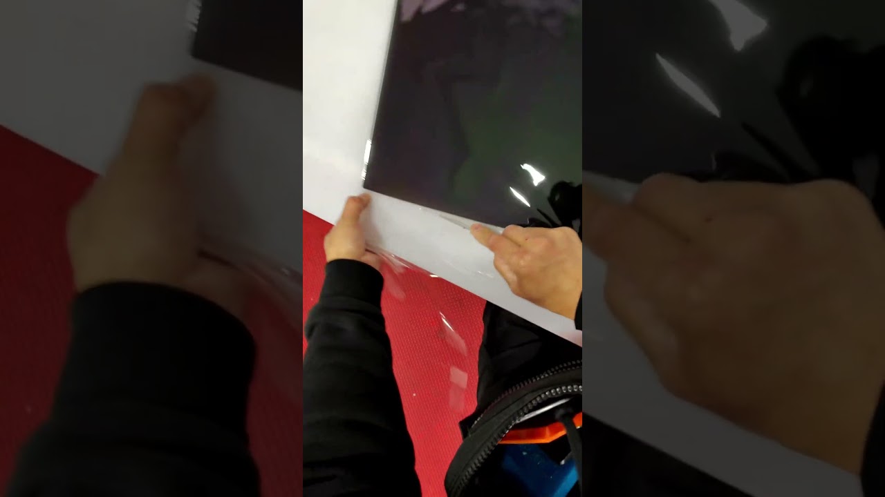 Trimming plotter cut tint