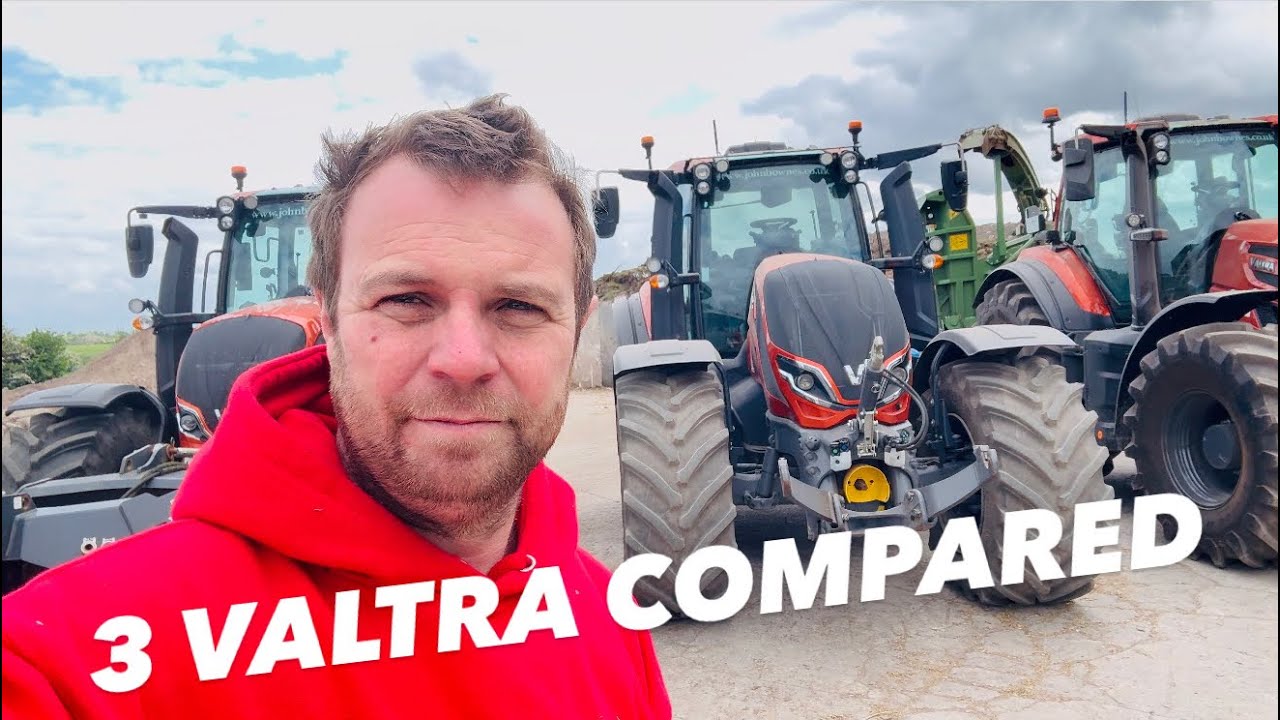 ORANGE VALTRA TRACTOR COMPARED AFTER SOME MOWING AnswerAsAPercent 1873