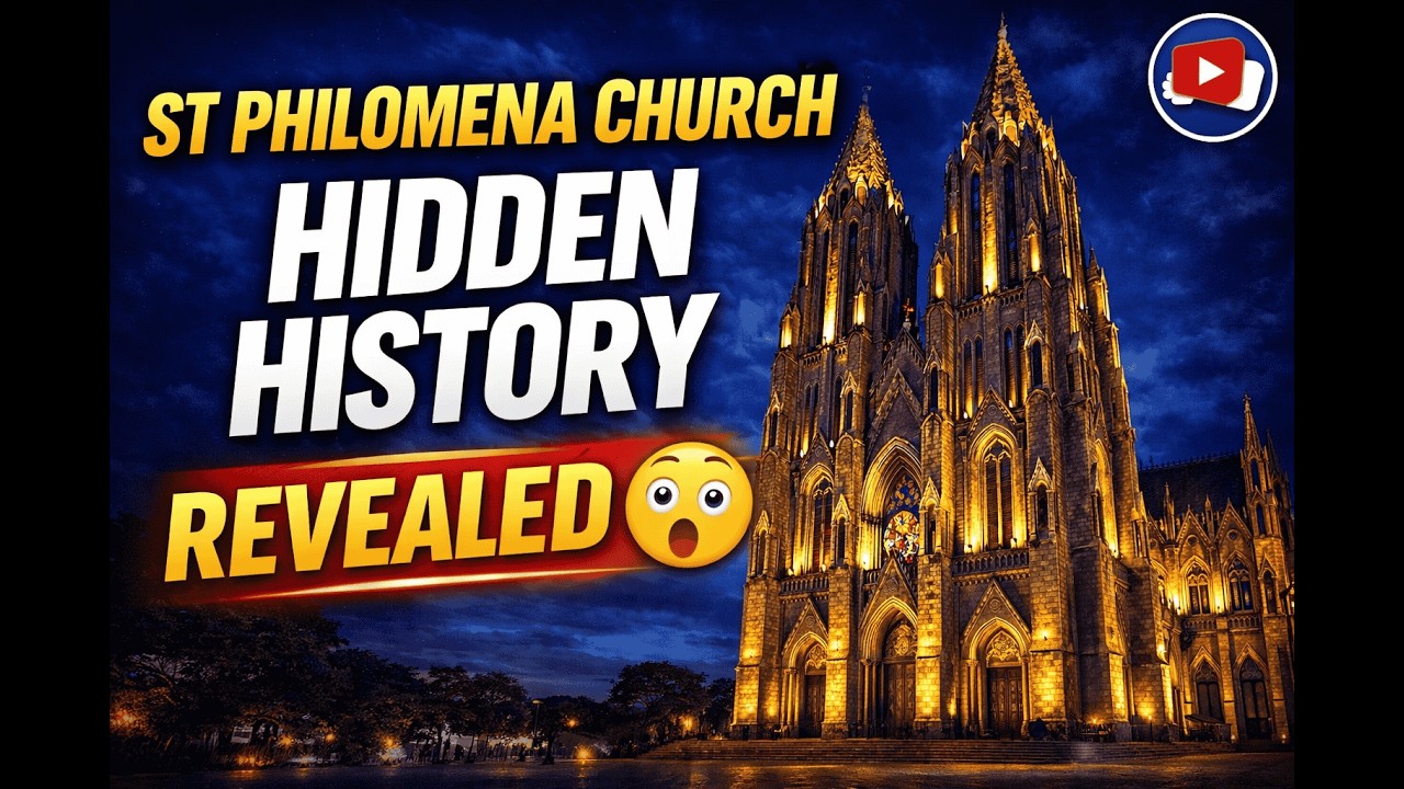 The Untold Story of Mysore’s St. Philomena’s Church 😲 | Hidden History Revealed