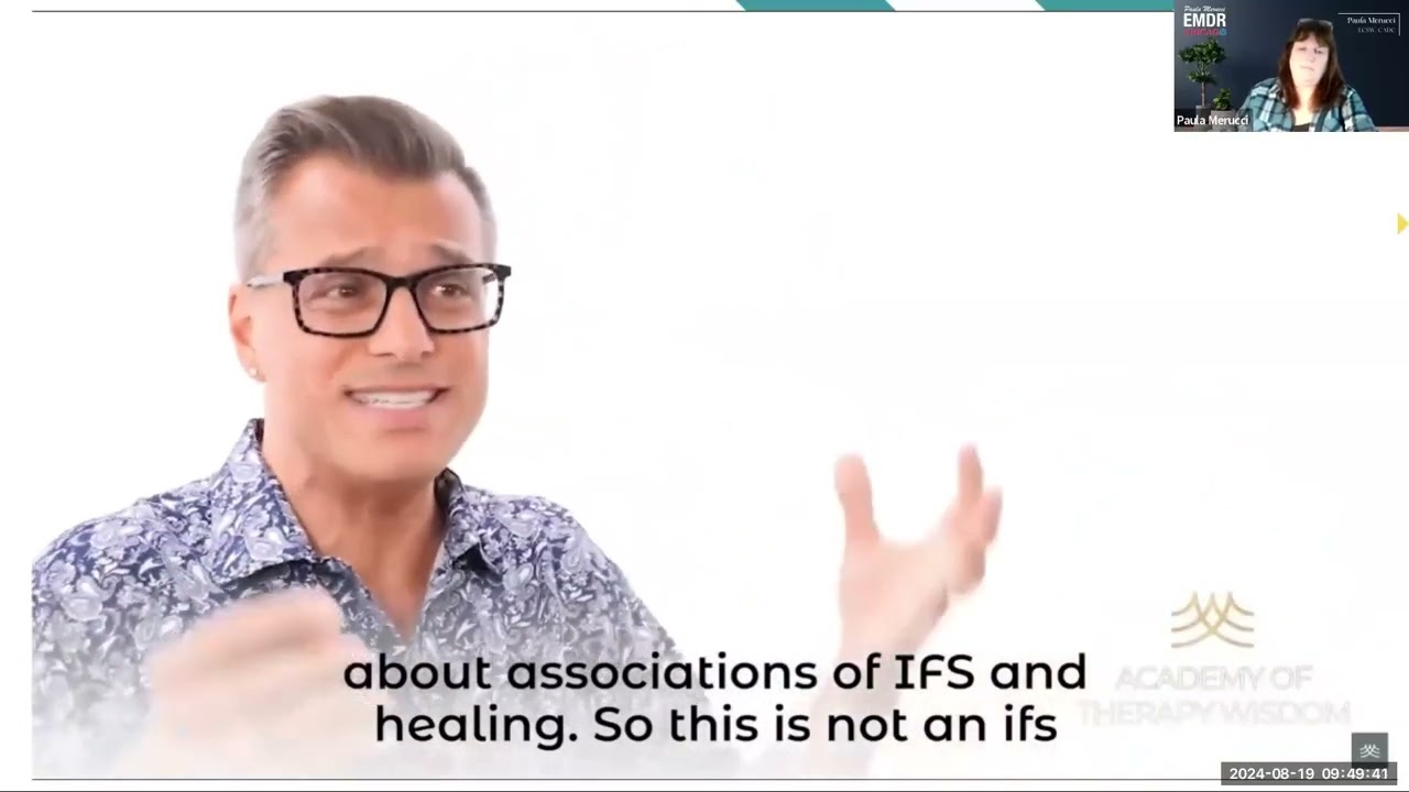 IFS and Complex Trauma Study Group August 19 Chapters 1 4