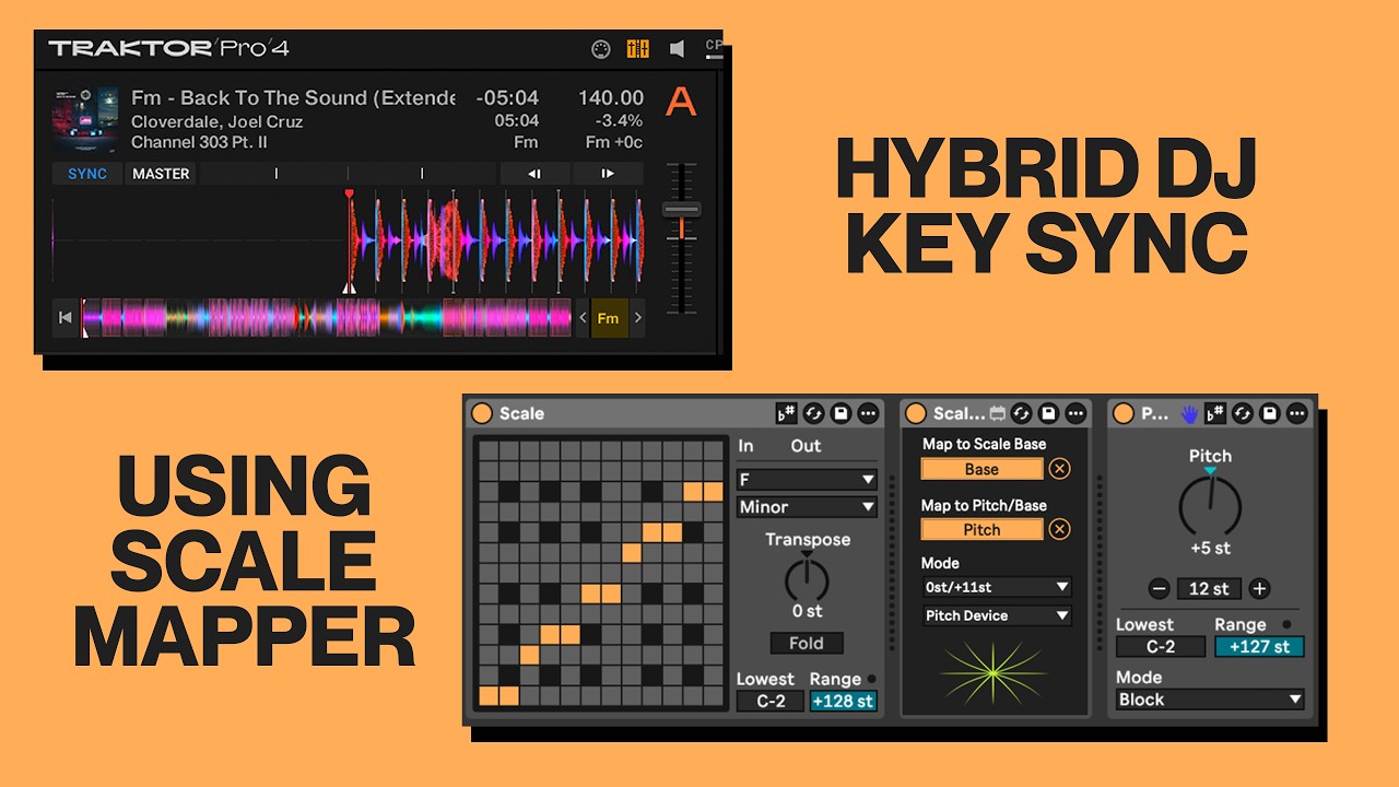 How I Keep Ableton Samples in Key with Traktor Automatically