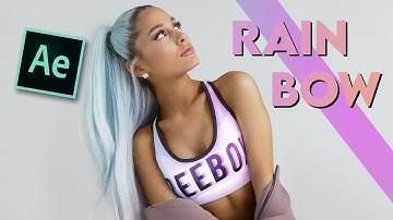 RAINBOW ANIMATED CLOTHES TUTORIAL IN AFTER EFFECTS