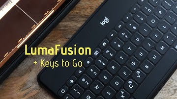 LumaTouch + Keyboard Tutorial on iPad Pro 2018