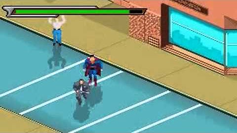 Superman : Countdown to Apokolips sur GameBoy Advance
