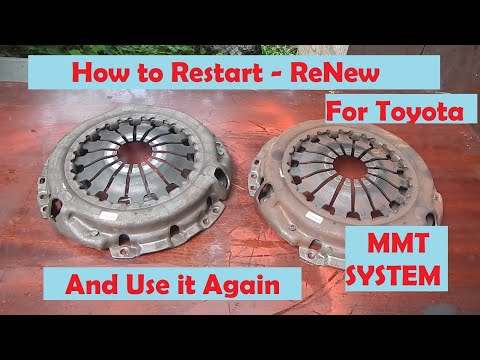 All about Clutch plate for Semi Automatic How to Restart and Check Toyota MMT 1.4 D4D  1.6  1.8