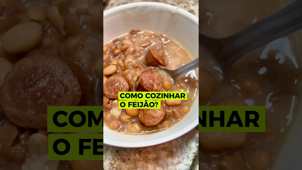 COMO COZINHAR O FEIJÃO? Temperar antes ou depois? Panela de pressão?