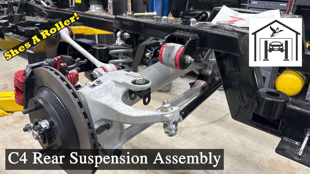 55-57 Chevy Truck, Part 26,  C4 Rear Suspension Assembly