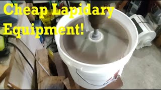 Cheap Lapidary Equipment: How to cut, tumble & polish rocks inexpensively #lapidary #thefinders