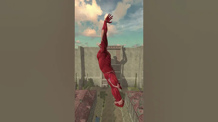 Eren Vs The Colossal Titan