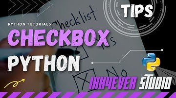 How do I make a checkbox in Python? | Python Tkinter – Checkbutton Widget 2022