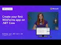 Create your first WinForms app on .NET Core | Desktop and .NET Core 101 [2 of 3] download premium version original top rating star