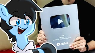 I TASTED THE SILVER PLAYBUTTON!