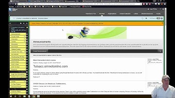 201710 Simnet Training: Use of a blackboard master course.