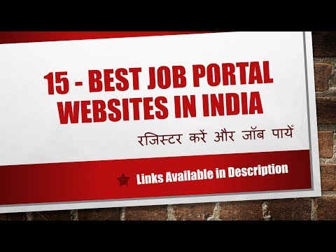 15 - Best Job Portal Websites in India - Hindi/Urdu
