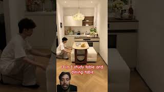 One Furniture Multiple Uses 🤯 Smart Home Idea || #youtubeshorts