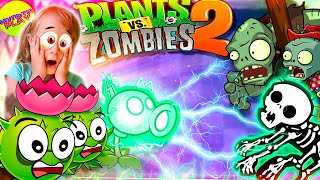 Растения против Зомби 2 ЭЛЕКТРИЧЕСКИЕ растения против ЧЕРТОПОЛОХА Plants vs Zombies