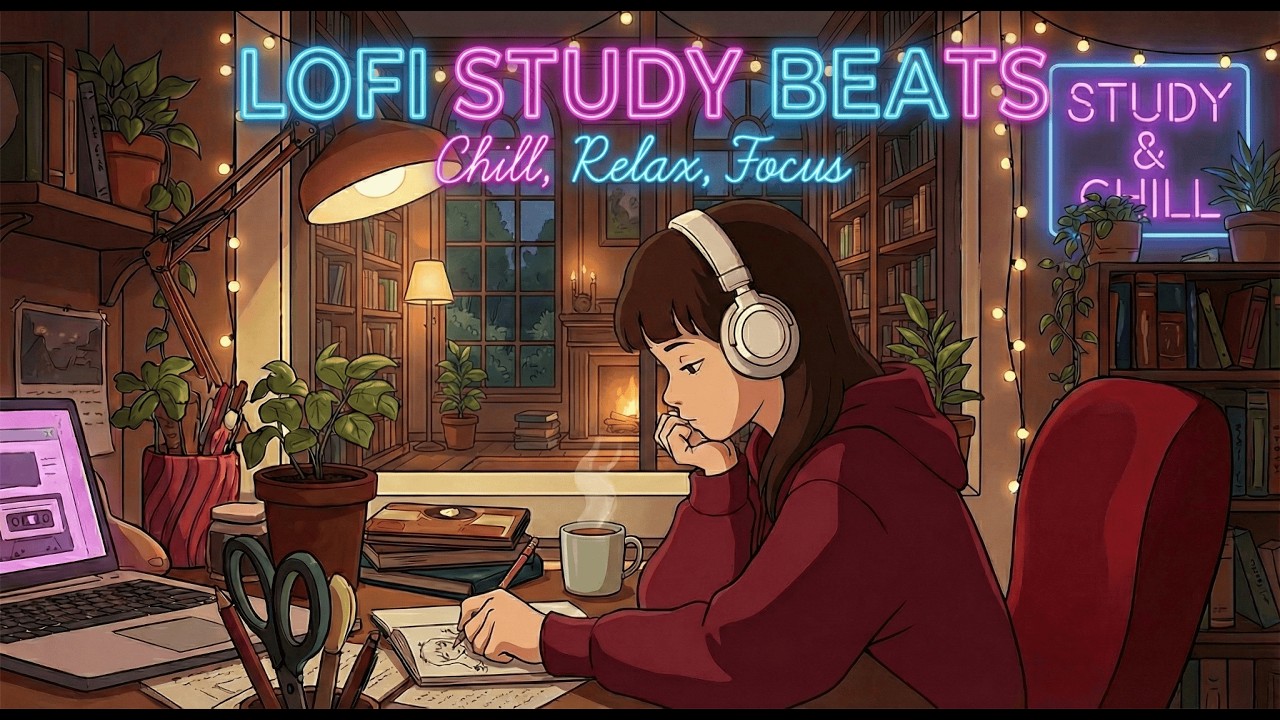 Vintage Cafe Vibes ☕️ 90's Chill Lofi & Rain Sounds for Deep Focus - Spring 2026 #2