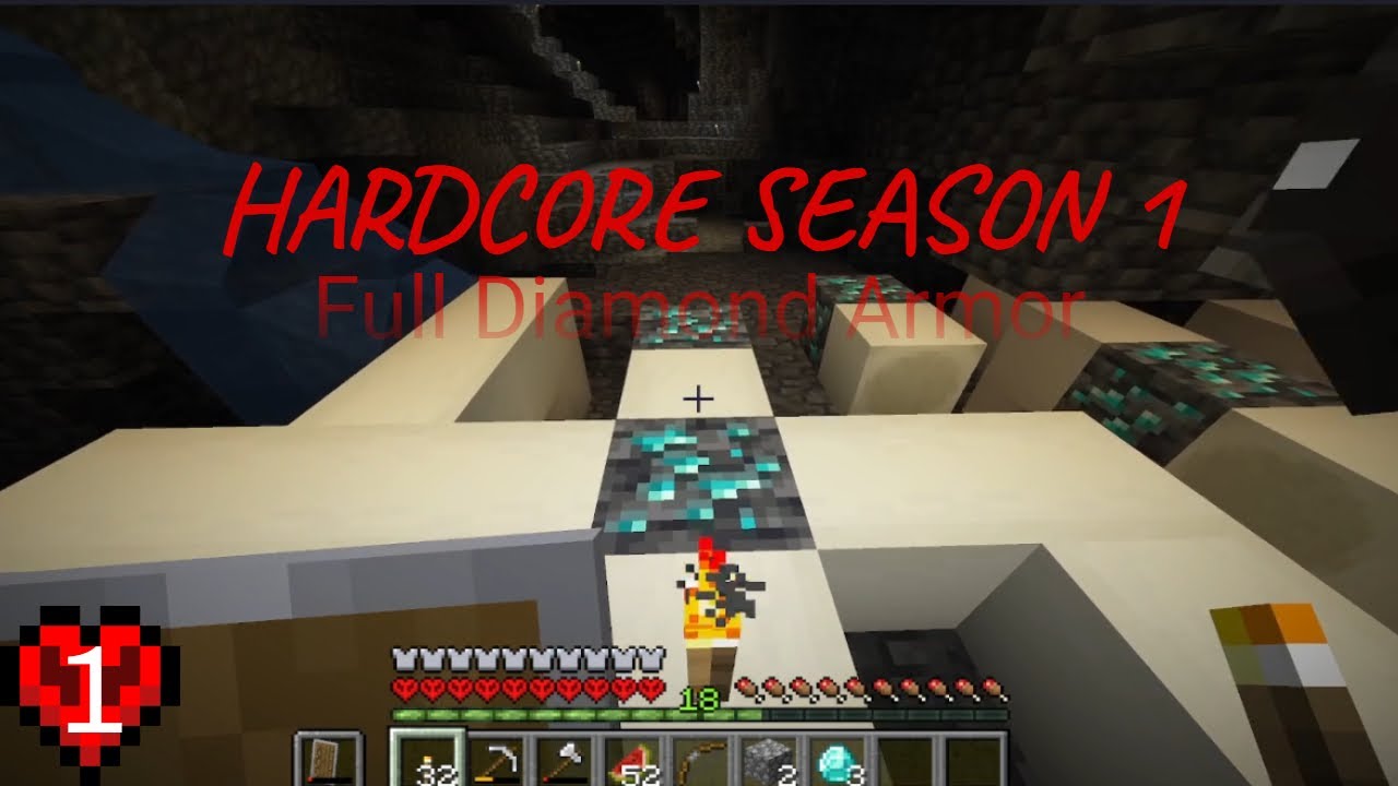 The perfect start in hardcore minecraft - YouTube