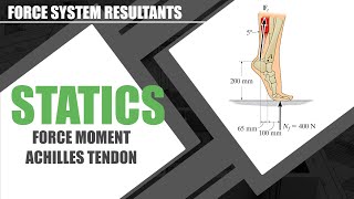 Force Moments Achilles Tendon