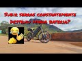 PERDI AUTONOMIA? Testando a bateria depois que METADE DA CARGA evaporou na subida do pico!
