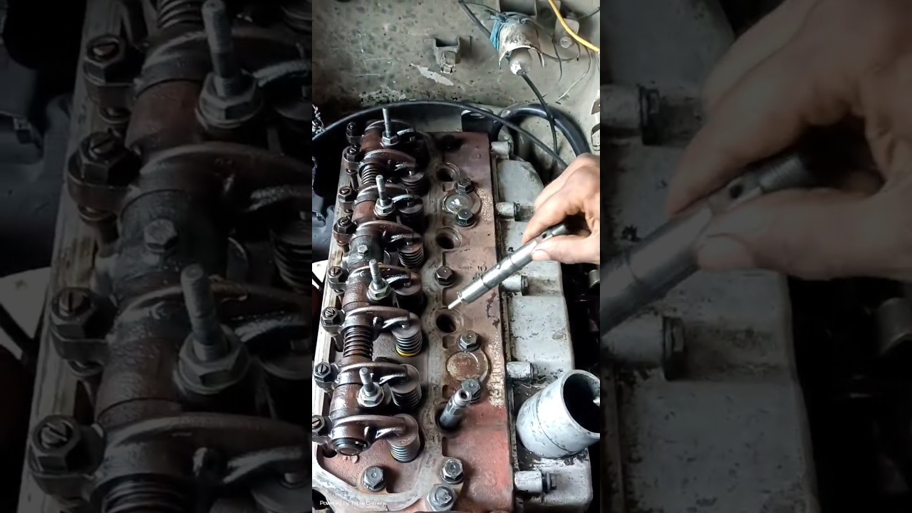 Amazing process of diesel nozzle fitting 