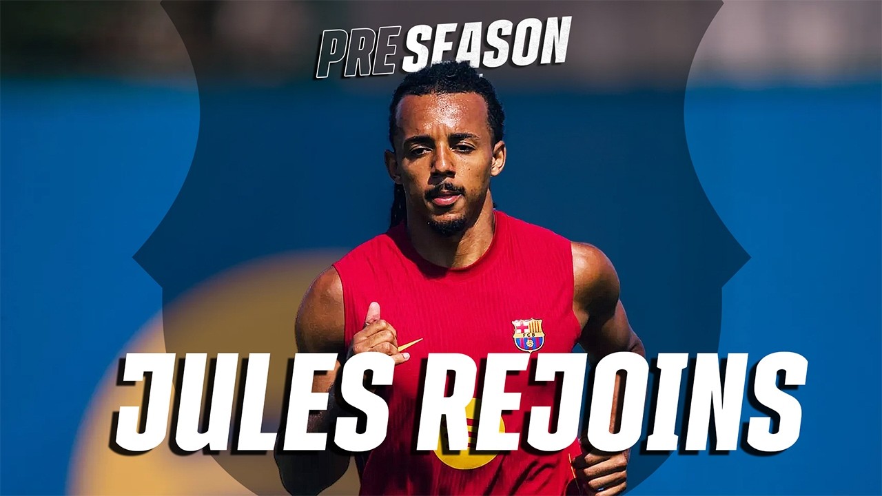 KOUNDÉ RETURNS for FC Barcelona's Preseason training 🔵🔴