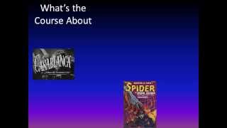 Course Introduction - Popular Culture at NSCC
