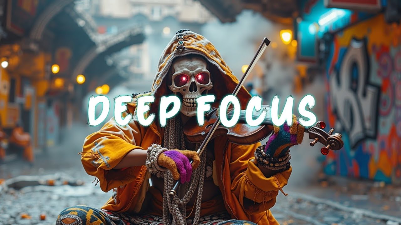 Skull Violin Lofi Beats | Relaxing Study Music for Deep Focus & Chill Vibes