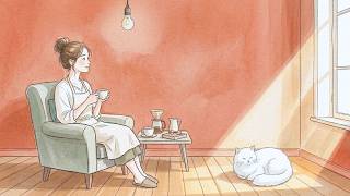 A Gentle Afternoon Room ☕ | Cozy Cafe Jazz for Slow Living screenshot 3