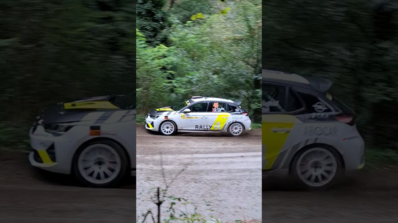 Opel Corsa Rally4 ERC Rally Croatia 2025 