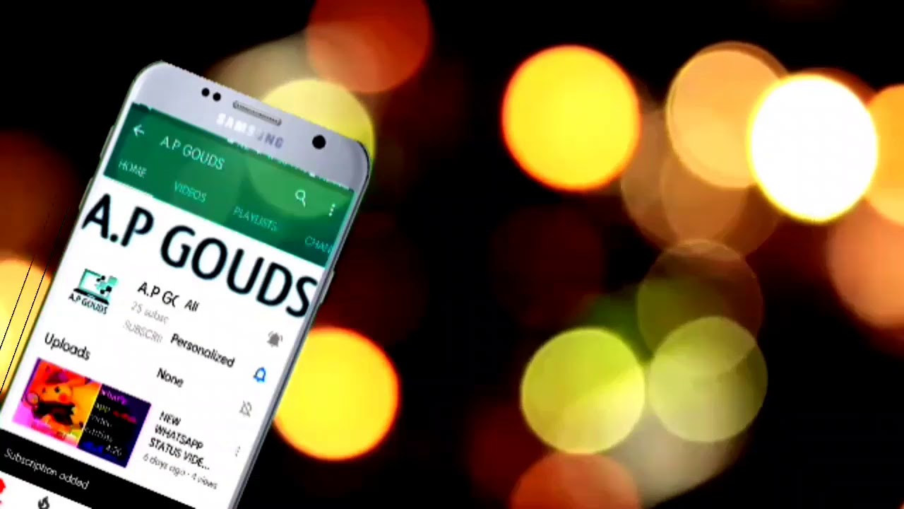 TOP 5 YOUTUBE END SCREENS ||A.P GOUDS