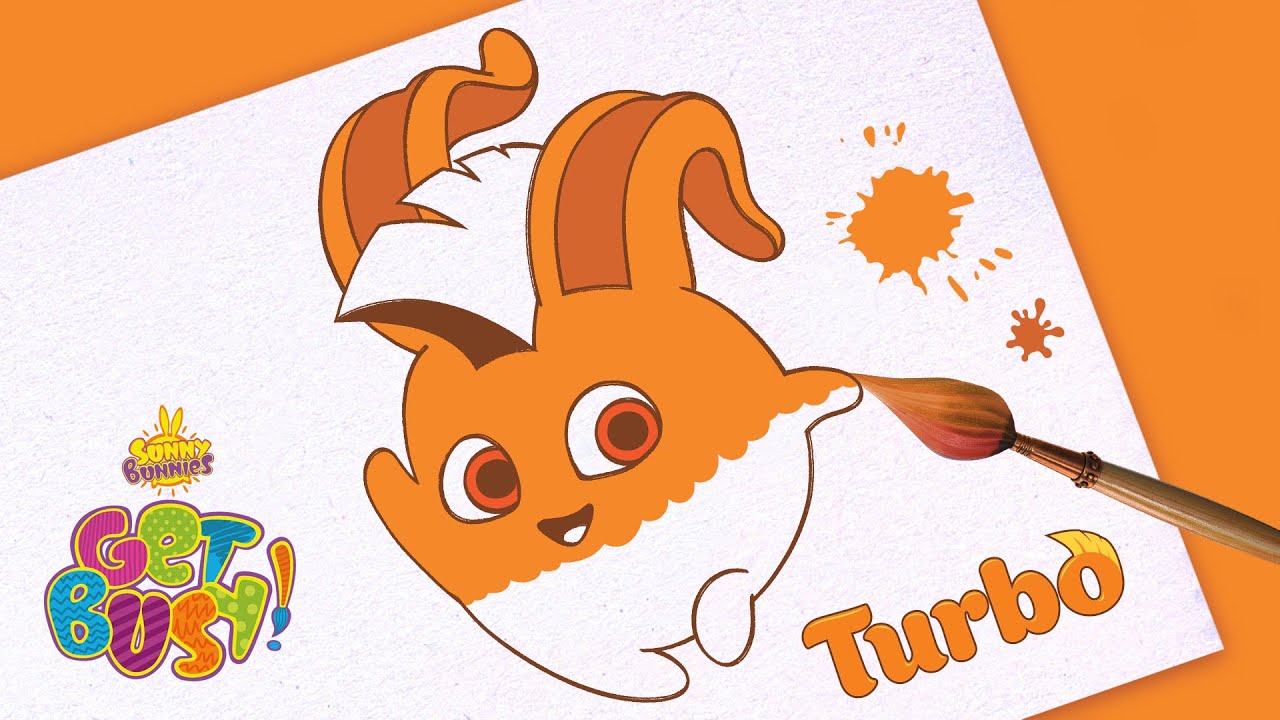 SUNNY BUNNIES Drawing Turbo 4 GET BUSY COMPILATION Arts & Crafts