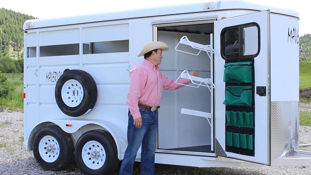 Maverick HS 2 Horse Trailer