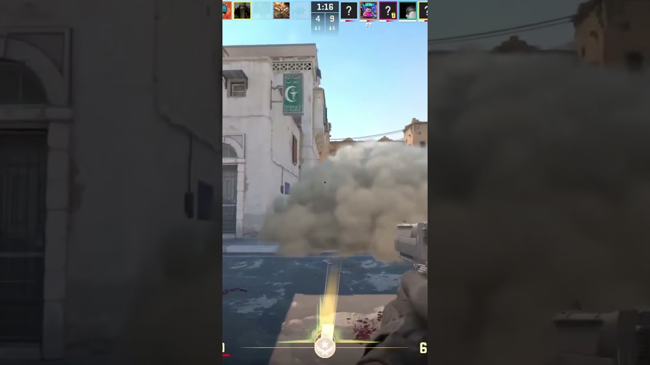 3k with thru smoke moment Counter Strike 2 